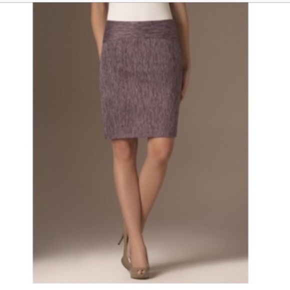 The Limited Dresses & Skirts - The Limited plum tweed skirt sz4